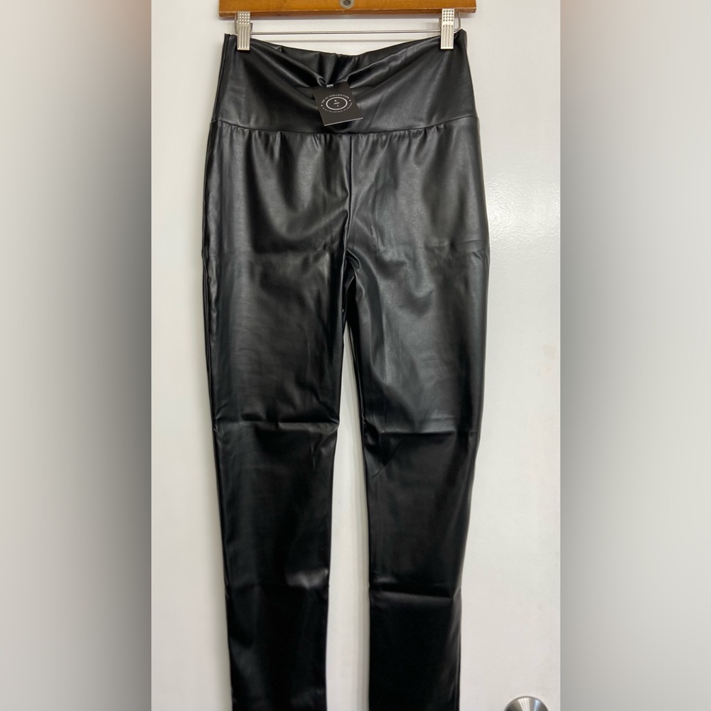 Faux Leather Pants